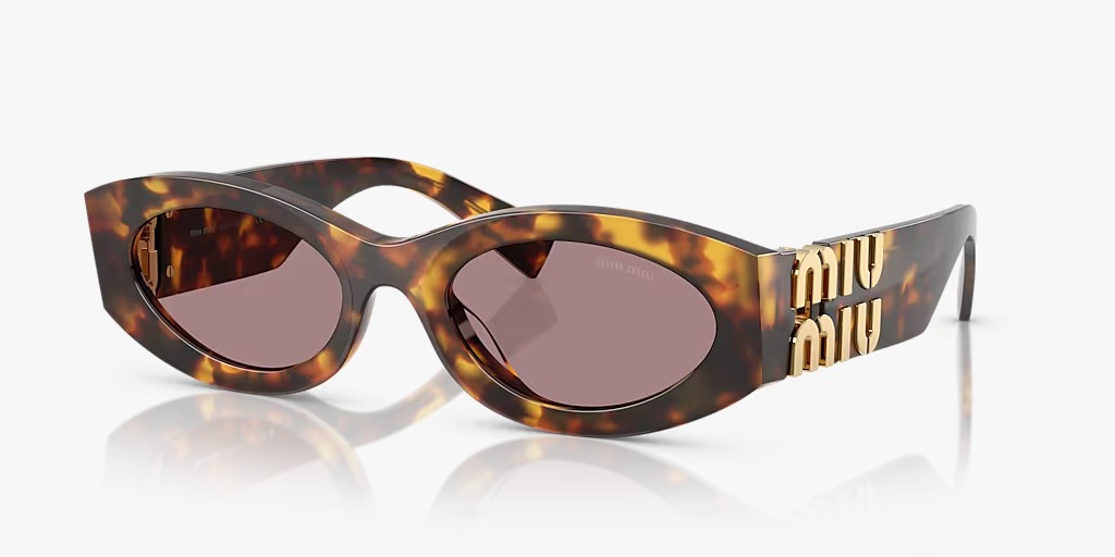 SOLAR MIU MIU MU11WS HAVANA MARROM