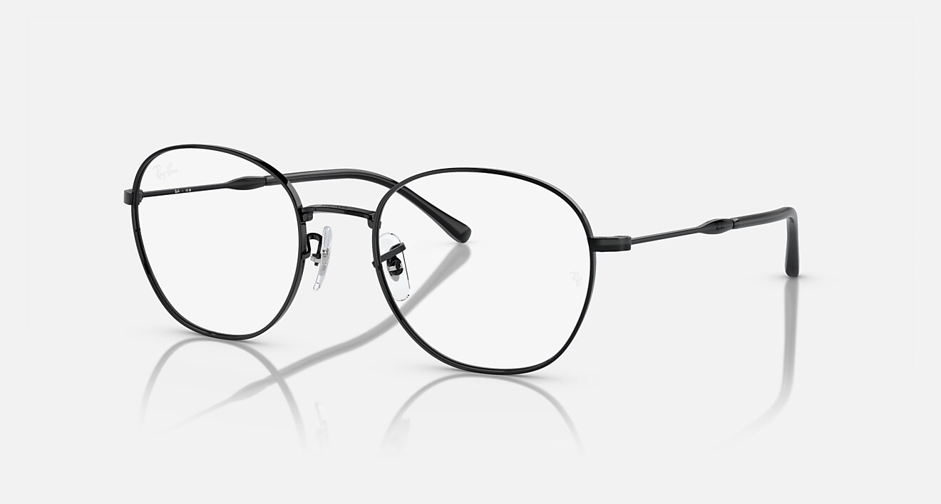 ARMAÇÃO RAY BAN RX6509 2509 53 METAL PRETO