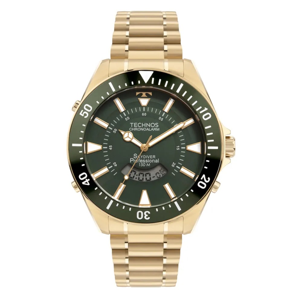 RELÓGIO TECHNOS WT2050AJ/1V SKYDIVER