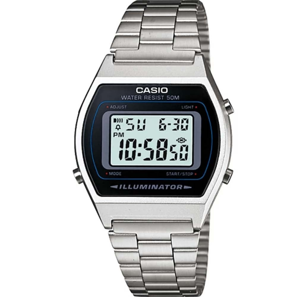 RELÓGIO CASIO VINTAGE DIGITAL B640WD-1AVDF-SC