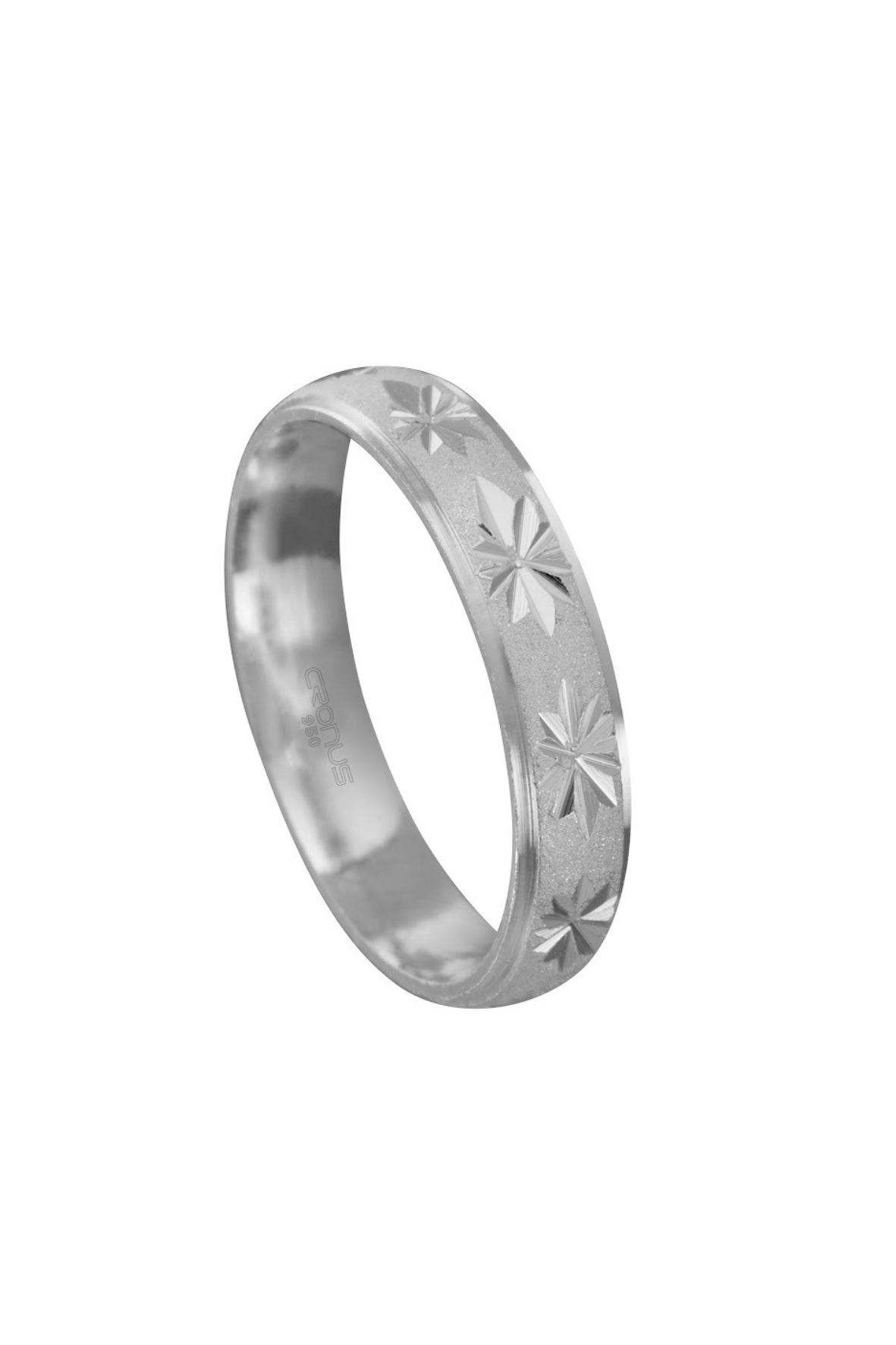 ALIANÇA DE PRATA 950 REF. AF44