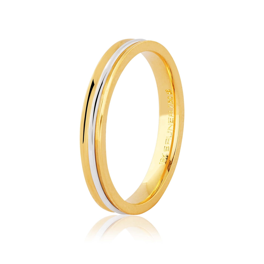 ALIANÇA 18K - 75.0218.04.0000 ANATÔMICA