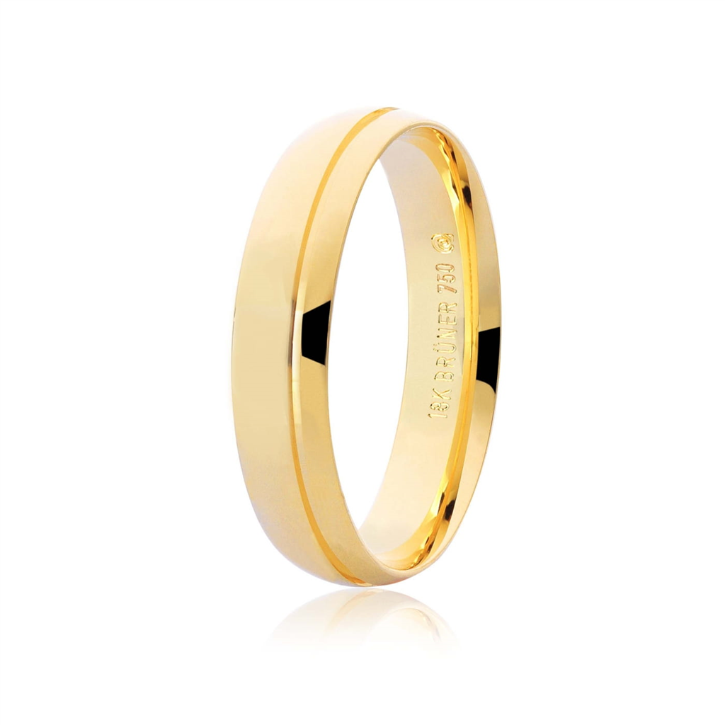 ALIANÇA 18K - 75.0552.02.0000 ANATÔMICA