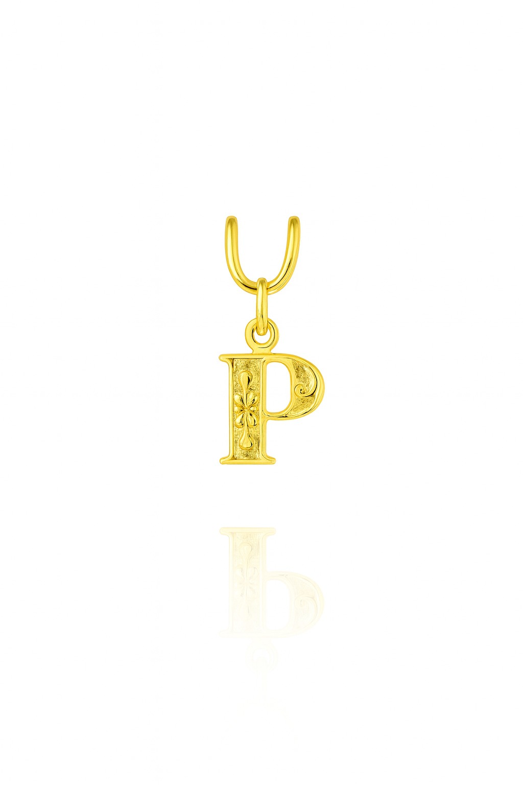 PINGENTE 18K LETRA P