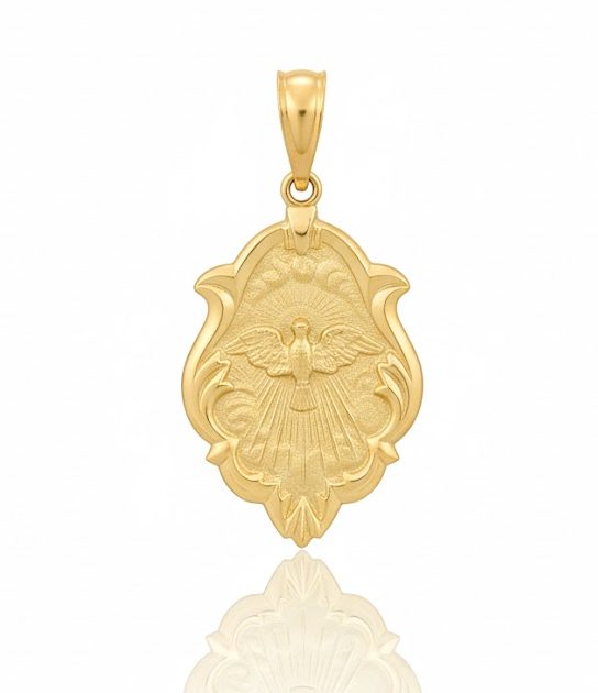 PINGENTE 18K ESPÍRITO SANTO