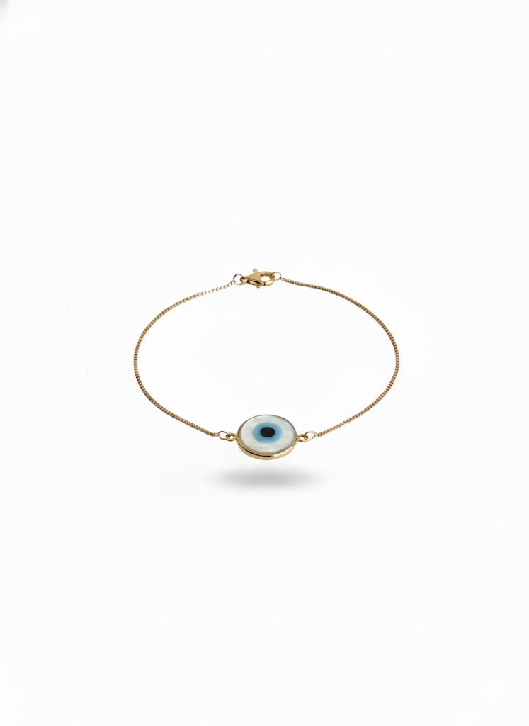 PULSEIRA 18K OLHO GREGO