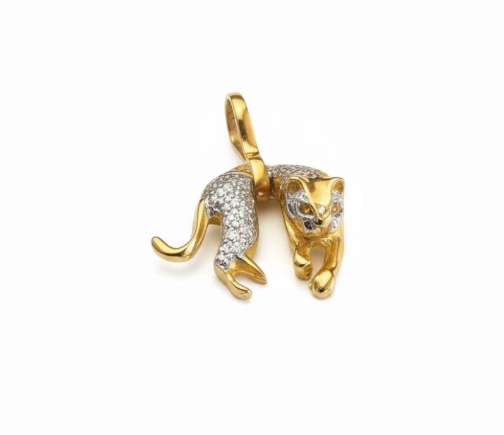 PINGENTE 18K PANTERA