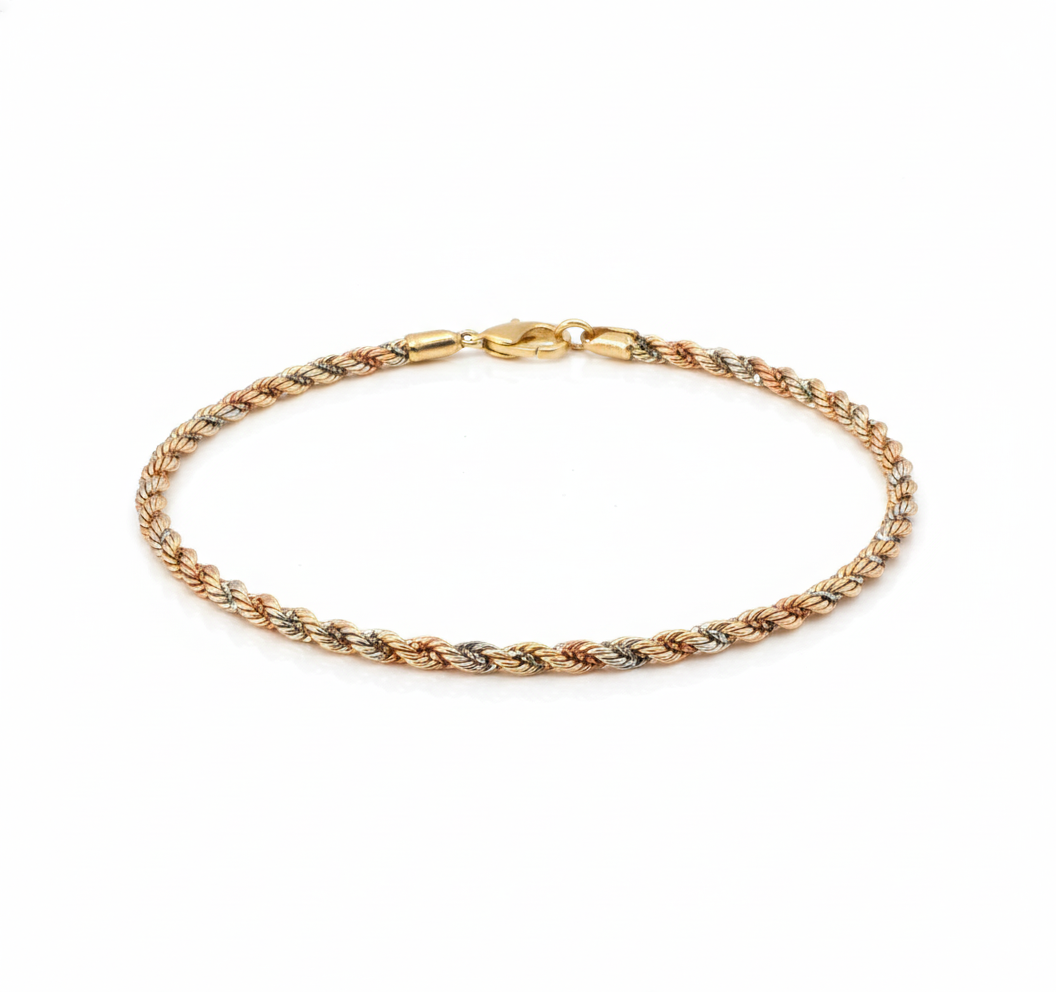 PULSEIRA 18K ELO TORSAID 3 TONS