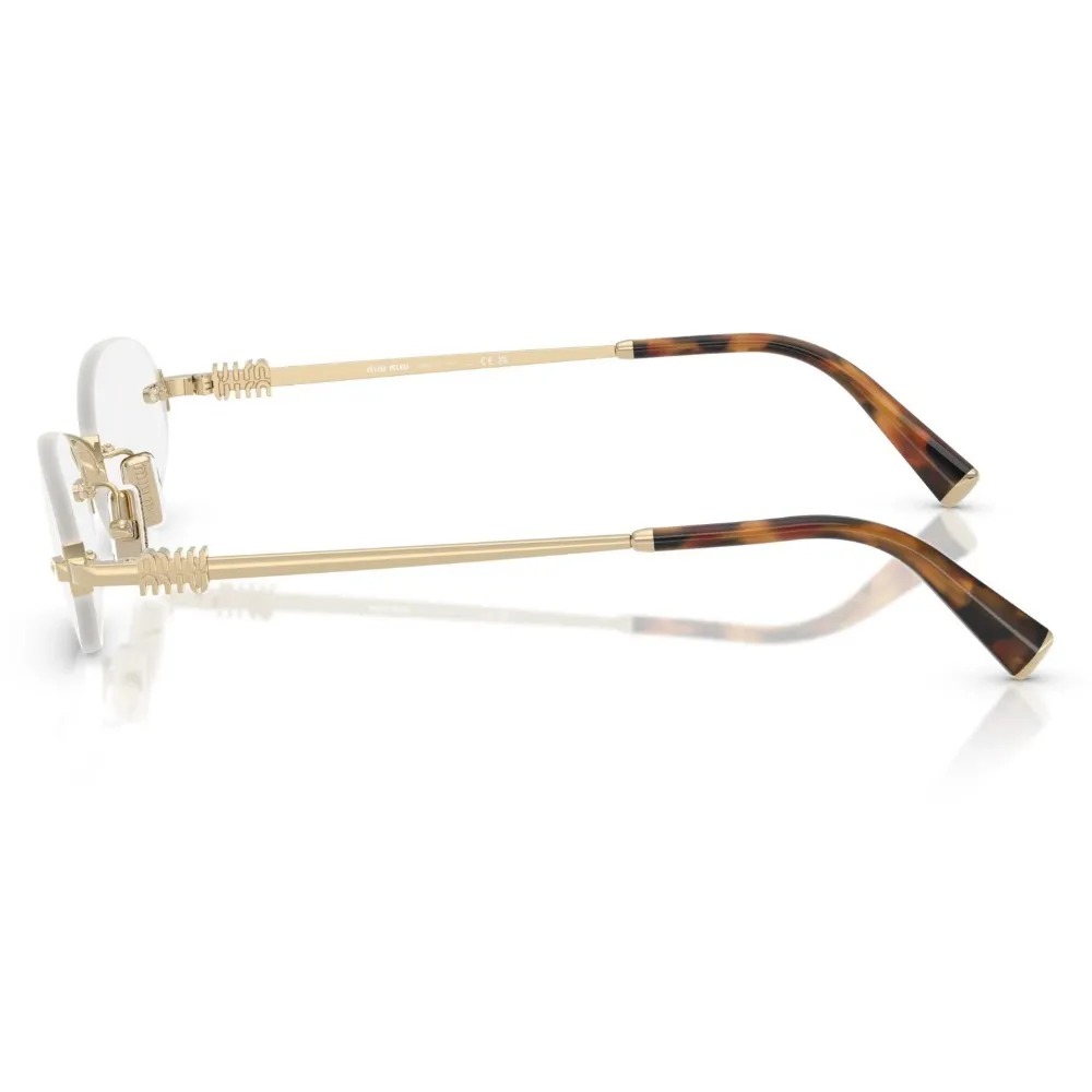 ARMAÇÃO MIU MIU MU MU 53WV ZVN1O153 OVAL - Imagem 3